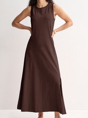 SONOMA - Brown Sleeveless Maxi Dress - Women’s Size Medium